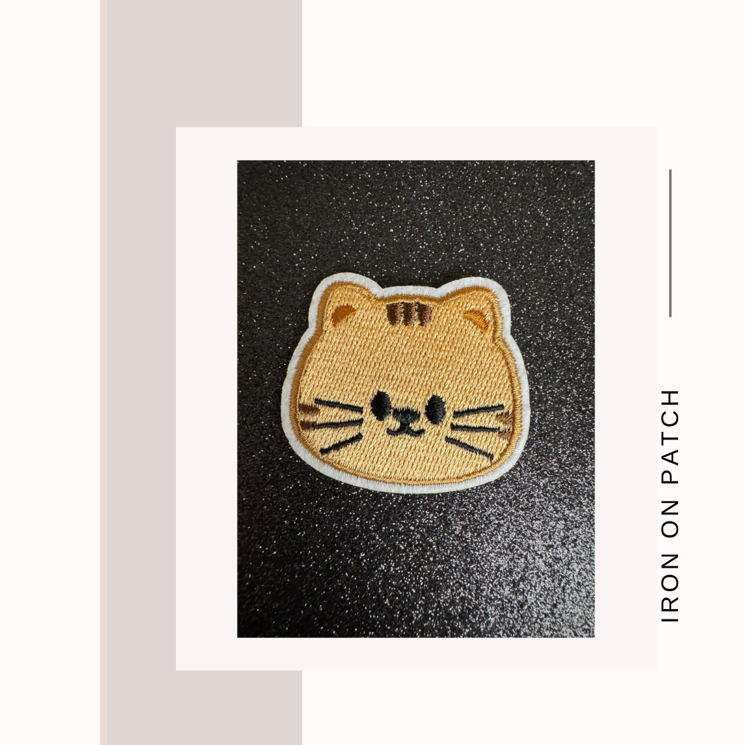 Kitty Iron on Patches
